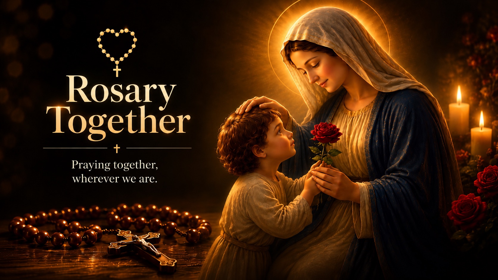 Rosary Together — Praying together, wherever we are.